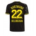 Cheap Borussia Dortmund Jude Bellingham #22 Away Football Shirt 2022-23 Short Sleeve